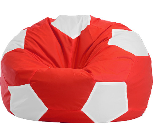 Кресло-мешок Flagman Мяч Стандарт М1.1-181 красный/белый
