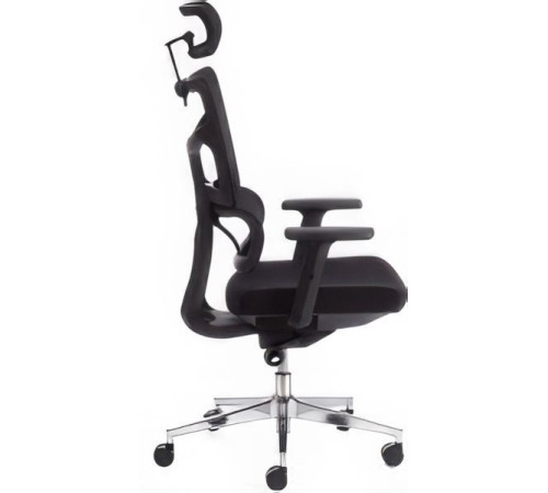 Кресло TetChair MESH-11HR ткань/сетка, черный