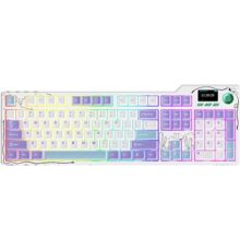 Клавиатура Ajazz AK35I V4 фиолетовый/белый/синий, Ajazz Avocado