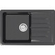 Кухонная мойка MARRBAXX Карельский камень модель 16/Q4 F016Q004 черный