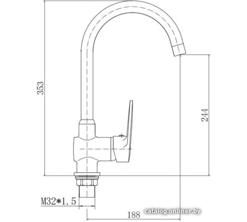 Смеситель Fashun A4068