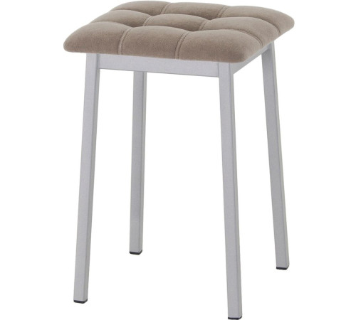 Табурет AMC Comfort 7.5.17 ткань, капучино/серебристый