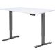 Стол с регулировкой высоты ErgoSmart Electric Desk Prime 1380х800х18 мм Ясень Тронхейм/черный