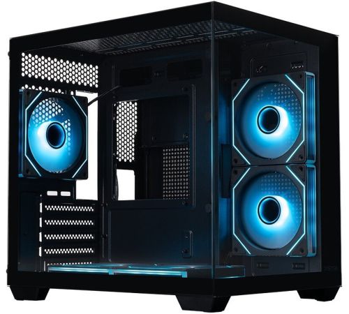 Корпус XASTRA QW400M 5ARGB-C6-AC QW400M-5FM12A-C6-AC черный