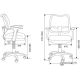 Компьютерное кресло Бюрократ CH-W797/OR/TW-96-1
