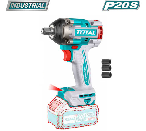 Гайковерт Total TIWLI20501 без АКБ