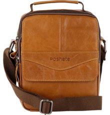 Сумка Poshete 196-9067-46-DCM dark camel