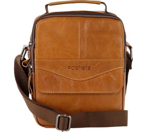 Сумка Poshete 196-9067-46-DCM dark camel