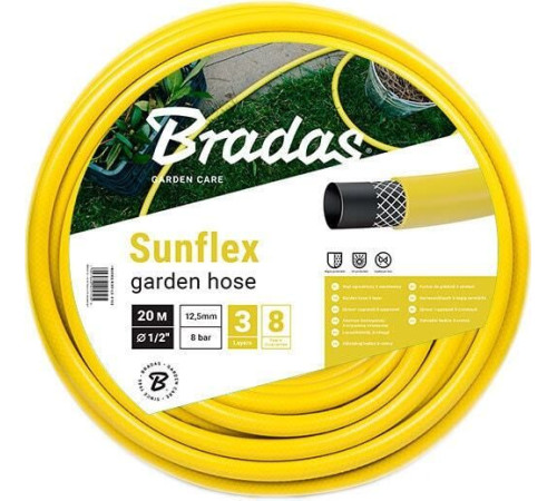 Шланг Bradas Sunflex 15 мм 5/8