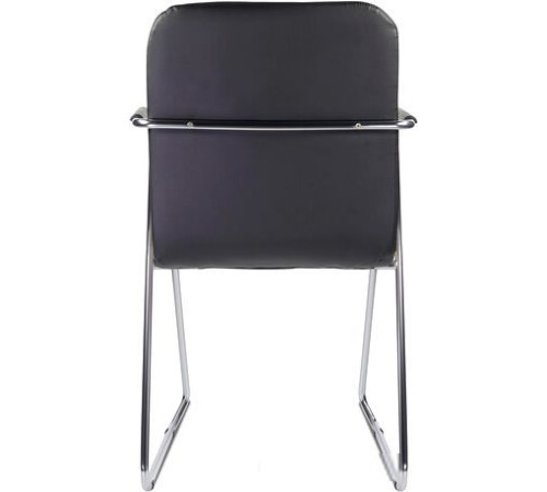 Кресло Brabix Visit CF-101 хром/экокожа черный