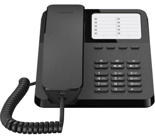 Проводной телефон Gigaset DESK 400 черный