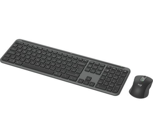 Офисный набор Logitech Signature Slim Combo MK950 920-012500 графит, с гравировкой