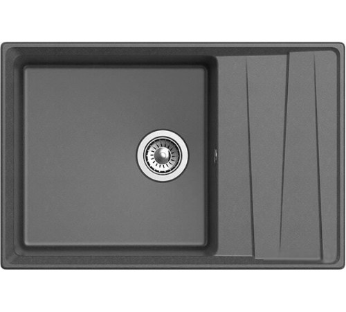 Кухонная мойка GranFest GF-LV-760L графит