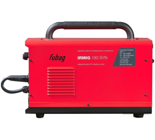 Сварочный инвертор Fubag IRMIG 180 SYN 41383