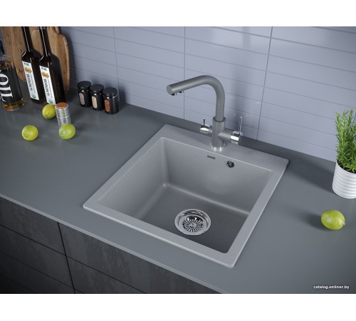 Кухонная мойка Paulmark Kante 50 PM105152-GRM