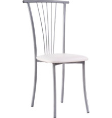 Стул Woodville Grigori белый полимер/светлый мусс