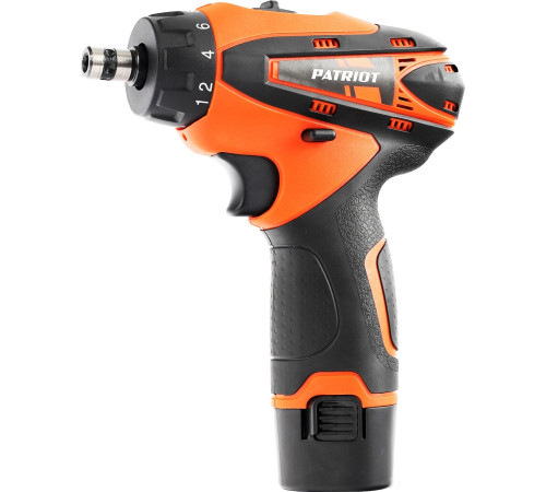 Дрель-шуруповерт Patriot BR 115Li 180201115 с 2-мя АКБ, кейс