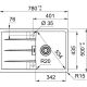 Кухонная мойка Franke Centro CNG 611/211-78 Fragranite 114.0639.683 белый