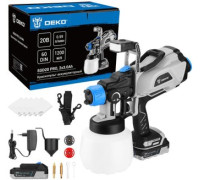 Краскораспылитель Deko SGD20 PRO 085-1337 с 2-мя АКБ