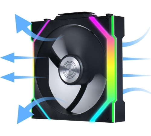 Вентилятор для корпуса Lian Li Uni Fan SL 120 Wireless Reverse G99.12RSL1W1B.R0