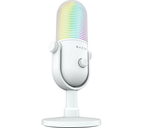 Проводной микрофон Razer Seiren V3 Chroma Mercury White