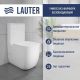 Унитаз напольный Lauter Rimless 21D2203 + гигиенический душ Glow 21LT0224GL