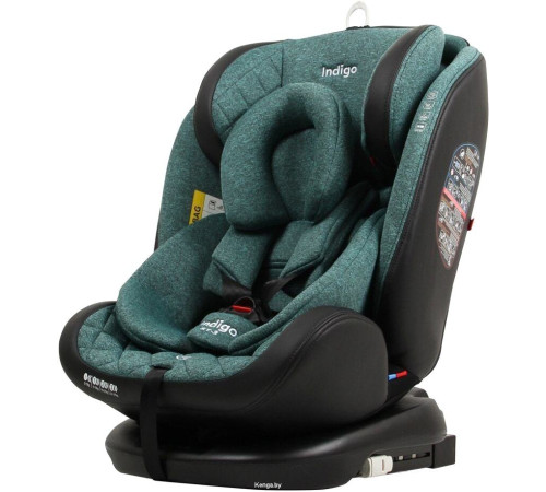 Детское автокресло Indigo Aero Isofix зеленый