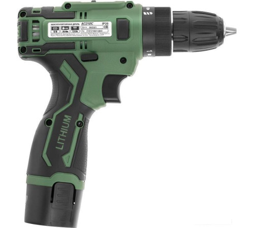 Дрель-шуруповерт Hammer ACD12C с 1-м АКБ