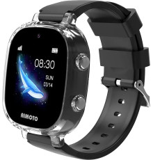 Умные часы с наушниками Aimoto Crystal 4G черный