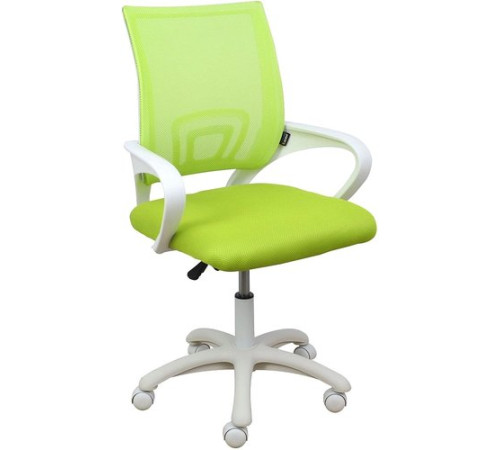 Компьютерное кресло AksHome Ricci White Kids салатовый