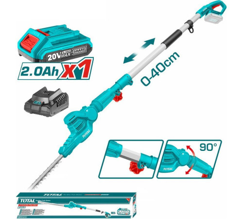 Кусторез Total TPHT2016012 с 1-им АКБ