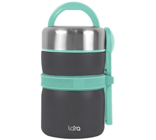 Термос для еды Lara LR04-57 2л серебристый