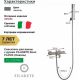 Смеситель Filarete Roun FL2120 никель