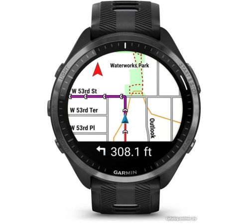 Умные часы Garmin Forerunner 965 черный/серый