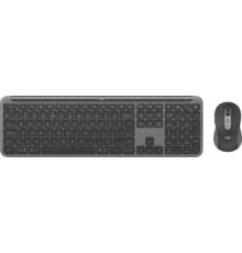 Офисный набор Logitech Signature Slim Combo MK950 920-012500 графит, с гравировкой