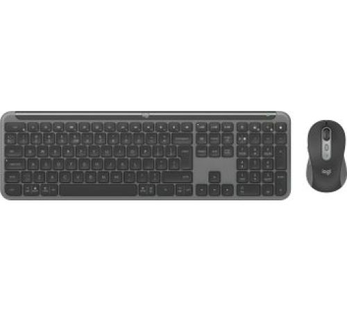 Офисный набор Logitech Signature Slim Combo MK950 920-012500 графит, с гравировкой