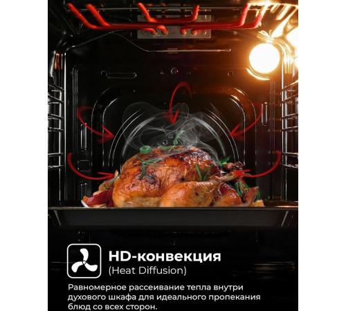 Электрический духовой шкаф LEX EDM 4570 BBL