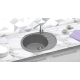 Кухонная мойка Berge BR-6201 графитовый матовый