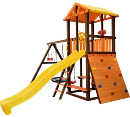 Игровой комплекс Perfetto Sport Bari-5 качели лодочка, паутина