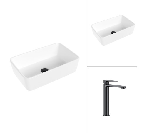 Умывальник Lauter 21674A + Moon 21СК8691BS