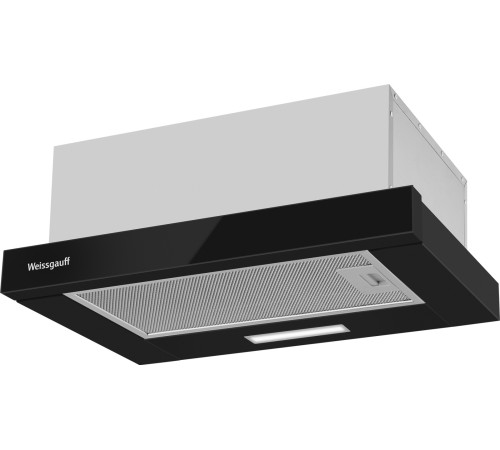 Кухонная вытяжка Weissgauff TEL 450 Black Glass