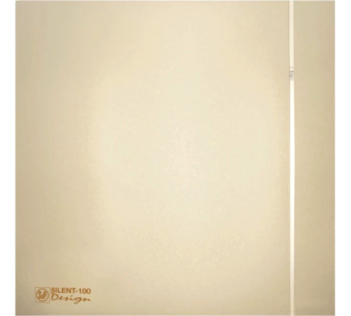 Осевой вентилятор Soler&Palau Silent-100 CRZ Champagne Design 5210401500-434300