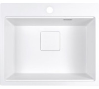 Кухонная мойка Marblan Comfort 60 иней, с сифоном