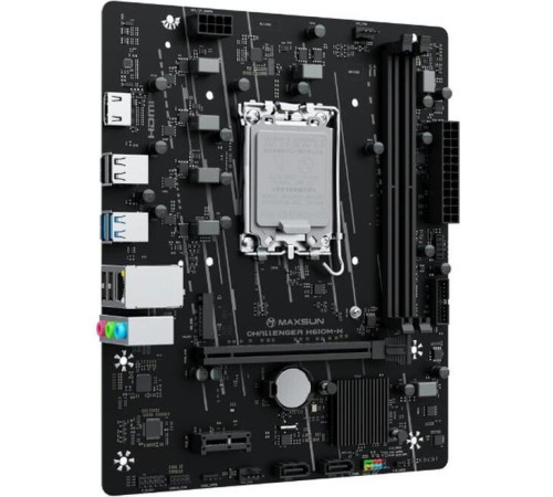 Материнская плата Maxsun Challenger H610M-H V1