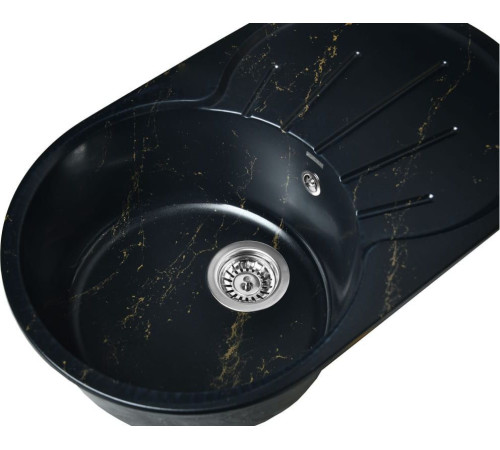 Кухонная мойка Wisent WA02-14 с сифоном GER019