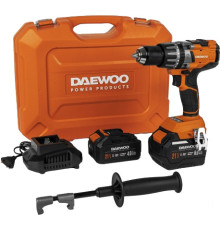 Ударная дрель-шуруповерт Daewoo Power DAA 2161Li с 2-мя АКБ, кейс