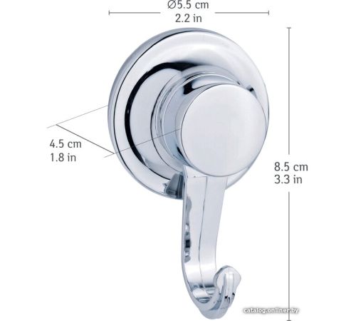 Крючок для ванны Tatkraft Swiss Line 10503-TK 4 шт