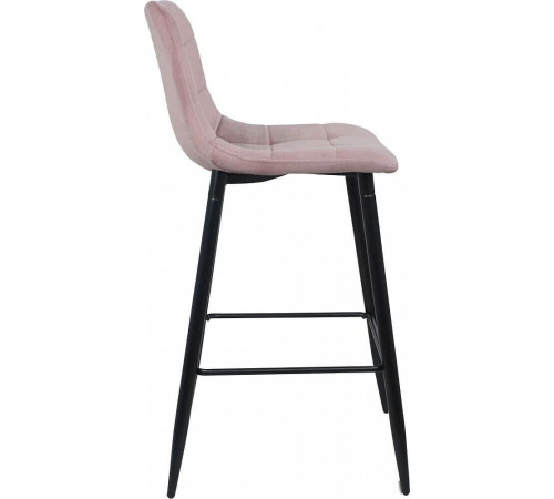 Стул AksHome Stella пыльная роза, велюр HLR25/черный