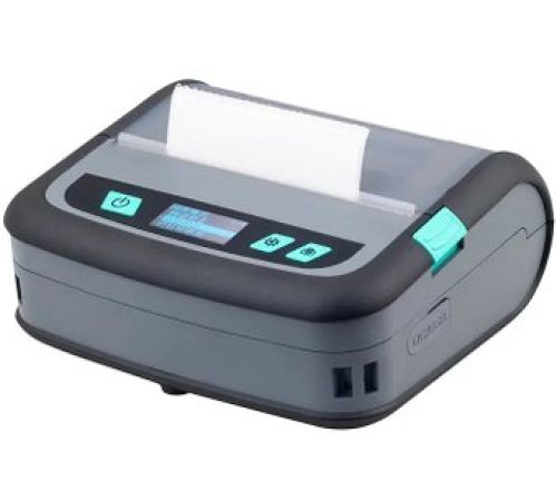Принтер этикеток Xprinter XP-P441B USB, Bluetooth с чехлом и ремнём