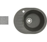 Кухонная мойка БелЭворс New Lux R серый, без сифона